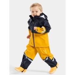 Didriksons Waterman Kids Rain Set - Oat Yellow