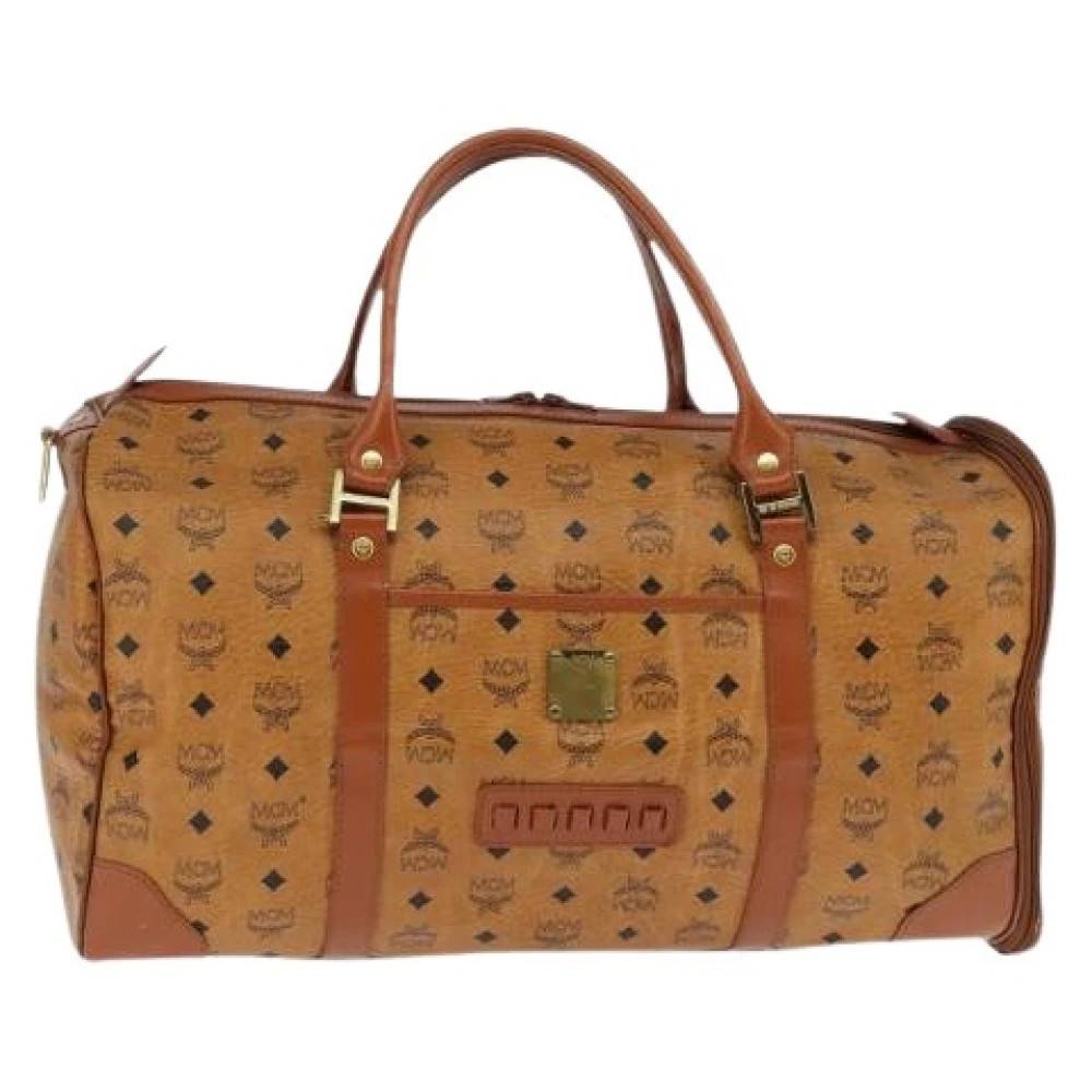 MCM Pre-owned Pre-owned Weekend Bag - Vintage - Dame - Brun - ONE SIZE -