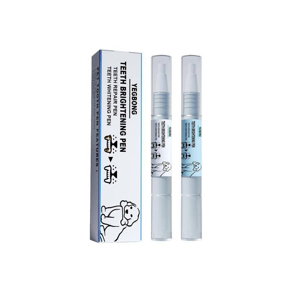 (1box=2pcs) Pets Teeth Cleaning Tools Pet Beauty Toothbrush Clean Kit Tartar Remover Teeth Stones Scraper Dogs Tooth Stains Cleaning Pen