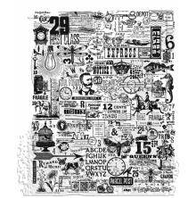 Tim Holtz Cling Stamps 7X8.5 - Hodgepodge CMS490