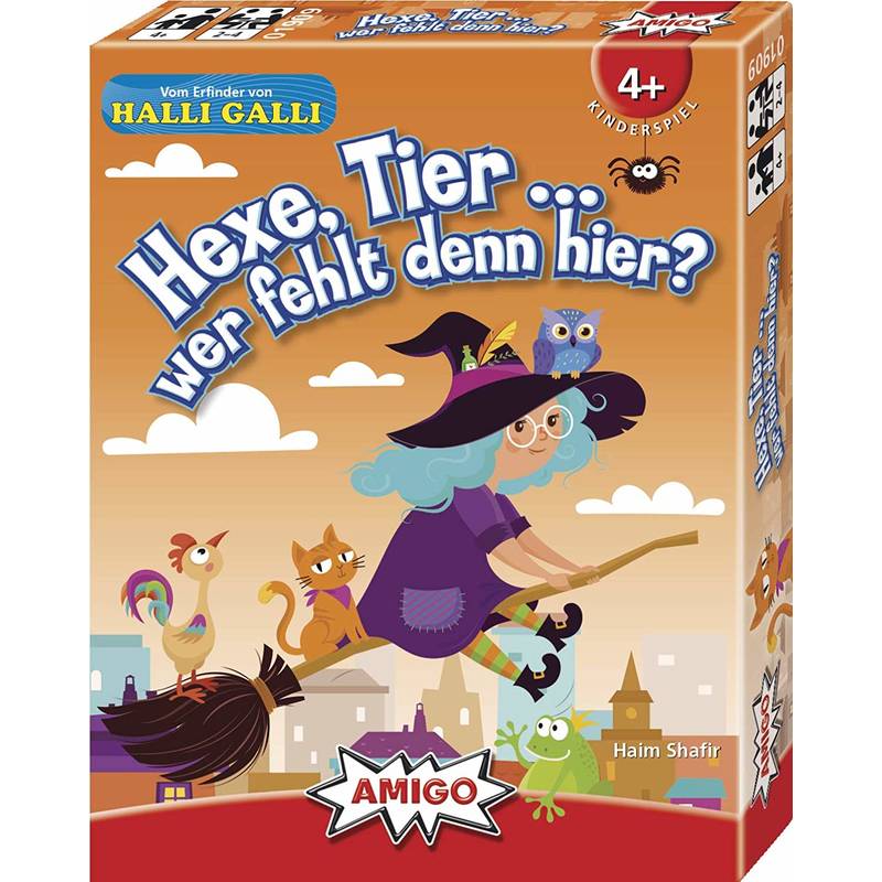 Amigo Spiel Hexe, Tier ... Wer fehlt denn hier? Kartenspiel 01909