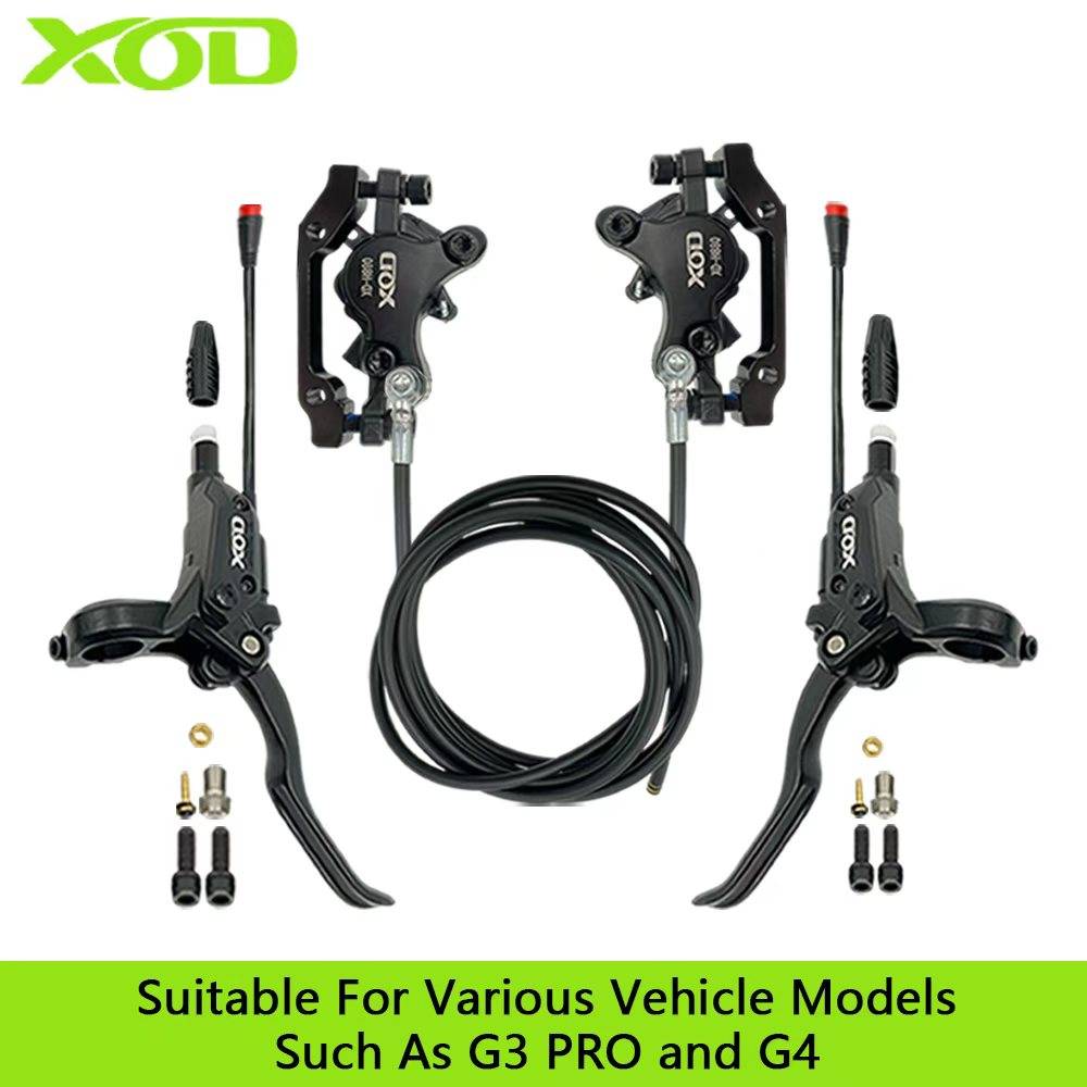 Electric Scooter Brake H800/H880 Electric Scooter Hydraulic Disc Brake For KUKirin G2 MAX G2 Master G3 Pro G4 G5