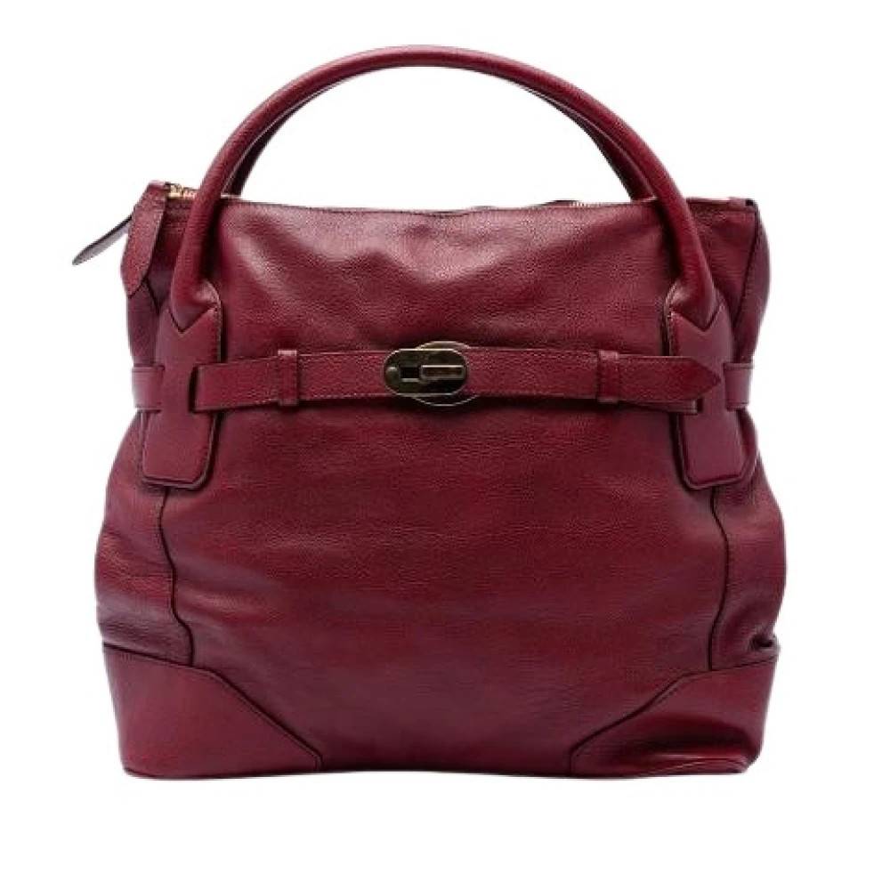 Burberry Vintage - Pre-owned Bartow Tote Bag Vintage - Dam - ONE Size - Läder
