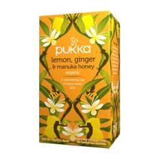 Pukka Lemon Ginger & Manuka Honey 20 Tebreve