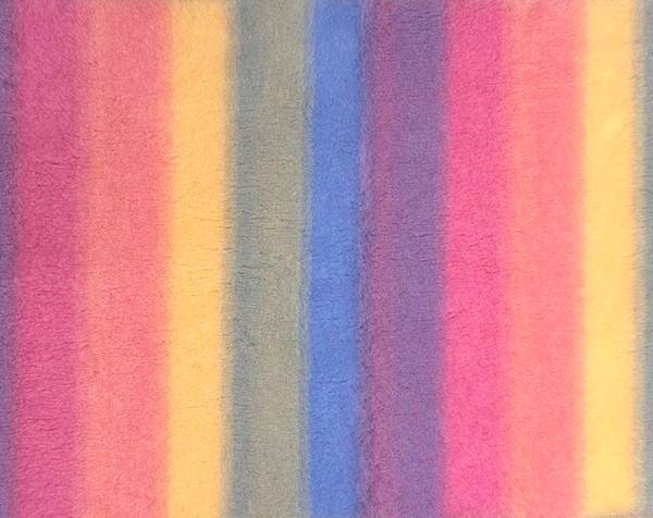 Vetbed Rainbow - Randig lila/rosa/ljusblå