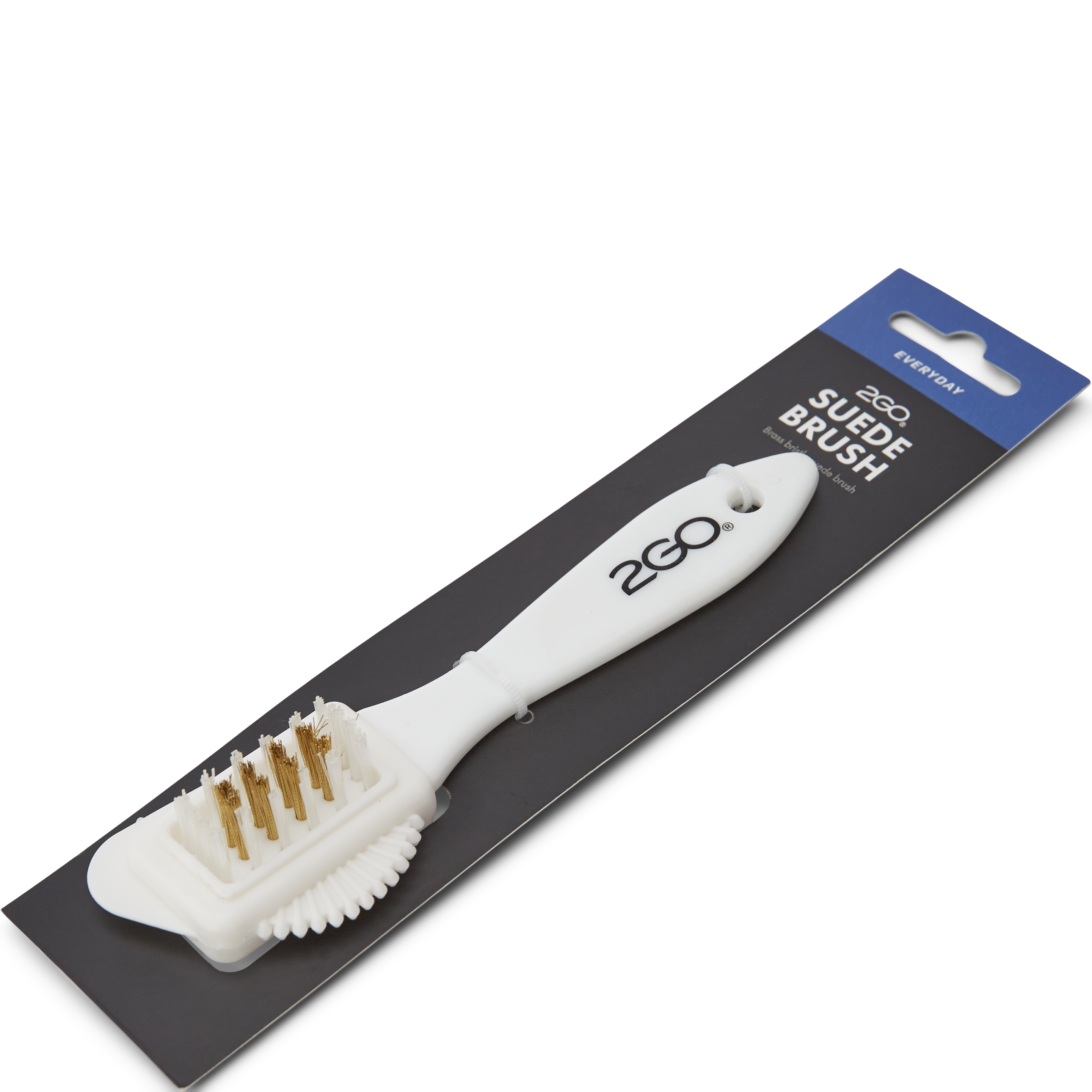 Herre - Woly Protector - 2GO Suede Brush Double - Skopleje - Hvid - str. one size.