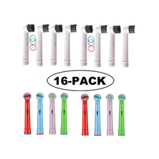 Oral-B kompatibla tandborsthuvuden 16 pack Mixpack V.3