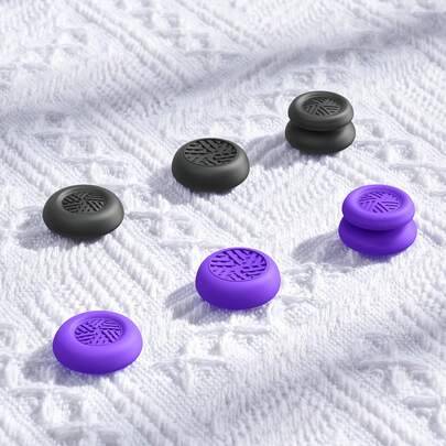 2 st joystickskydd kompatibla med PlayStation 4/PlayStation 5/Switch Pro-kontroller, skydd för spelkontrollknappar, riktkåpor för Performance-tumspaka - Multifärgad (Multi-size)