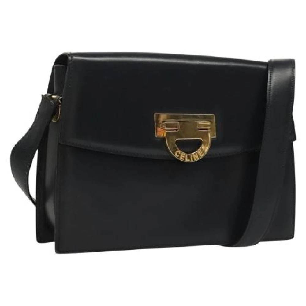 Celine Vintage Pre-owned Laeder celine-tasker - Vintage - Dame - Sort - ONE SIZE - Uld
