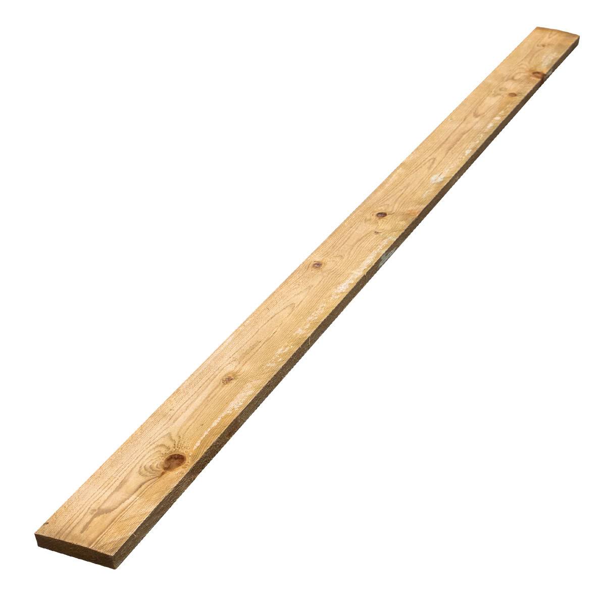Hegnsbrædder Træ 19x100x1800mm – Trykimpr. Grøn.