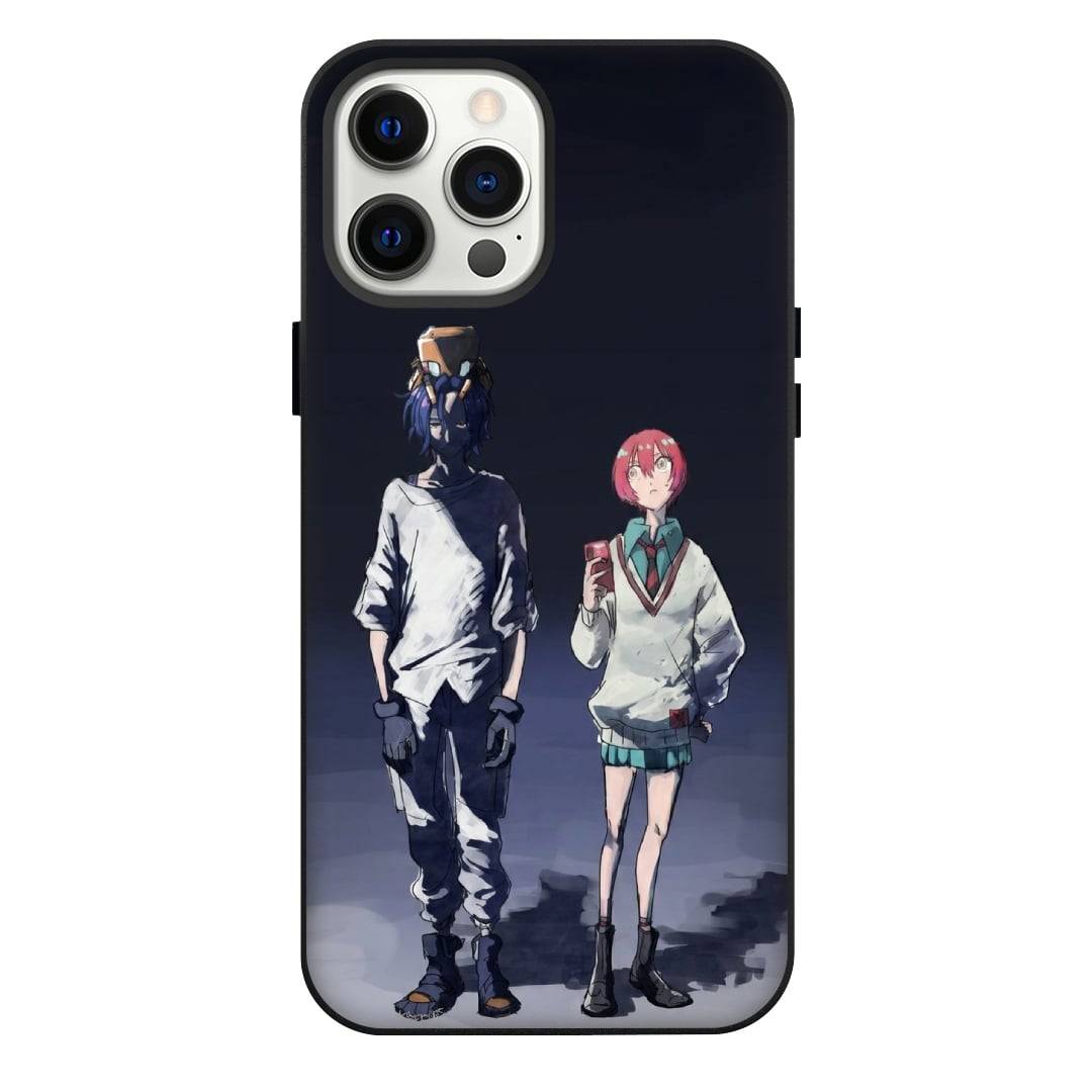 Mobile Suit Gundam GQuuuuuuX Phone Case For iPhone Samsung Galaxy Pixel OnePlus Vivo Xiaomi Asus Sony Motorola Nokia - Amate Yuzuriha And Shuji Ito Gloomy Portrait.