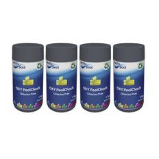 OxyPool Chock granulat 1kg - 4 stk. - PoolOasen