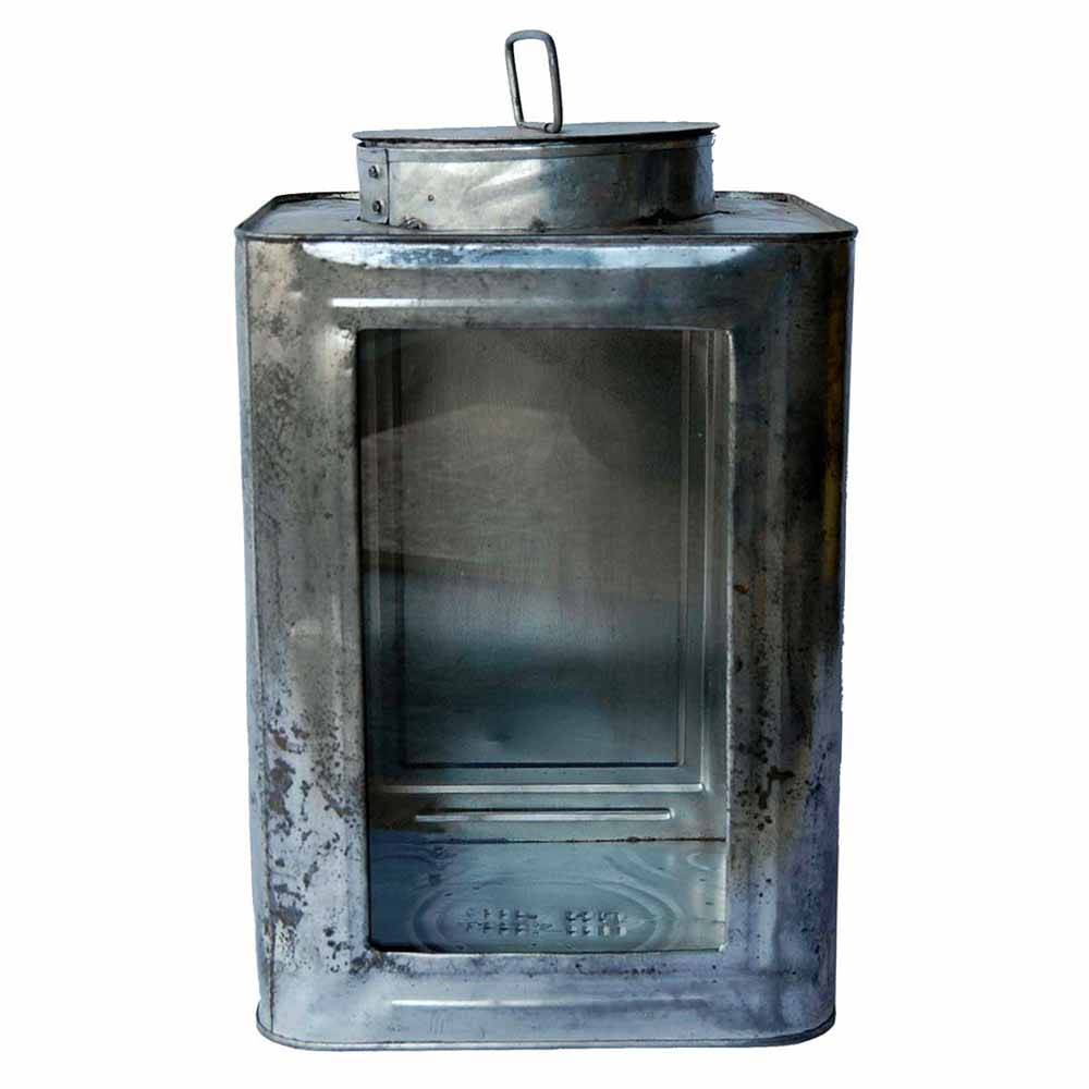 Järnlykta med Patina