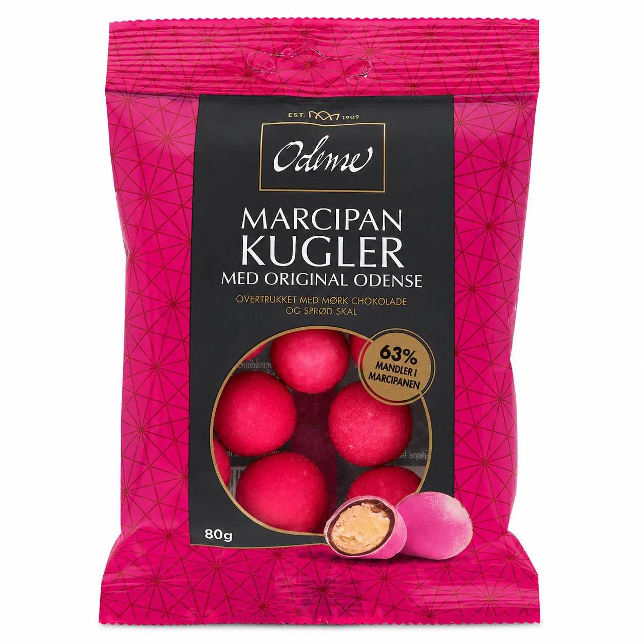 ODENSE Marcipankugler Original 80 g