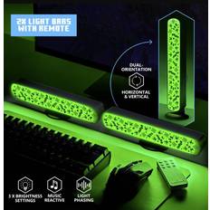 Minecraft Creeper Lightbars - Paket Med 2