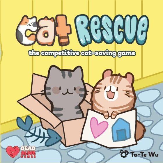 Cat Rescue 2nd Edition Kortspil.
