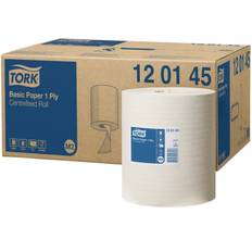 Tork Aftørringspapir Basic 1lag M2 Industri