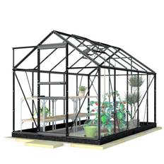 Växthus Lykke Hybrid 6,2 m2