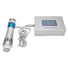 ED Shockwave Therapy Machine, professionell elektromagnetisk extrakorporal stötvåg djup vävnad slagverk kropp avslappnande muskelsmärtlindrande massageapparat, med 6 massagehuvuden (jag)