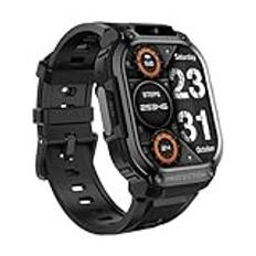 Smart-BOSS 4 g Android 8.1-Smartwatch, fitness-smartwatch, smartklocka med hälsospårning, Bluetooth smartwatch med SIM-kort, GPS-Smartwatch, smartklocka med Google Assistant, smartklocka med Google