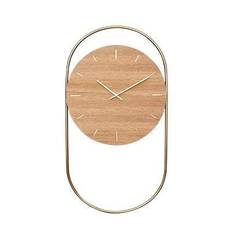 Andersen Furniture - A -Wall Clock - Oak with Brass Ring