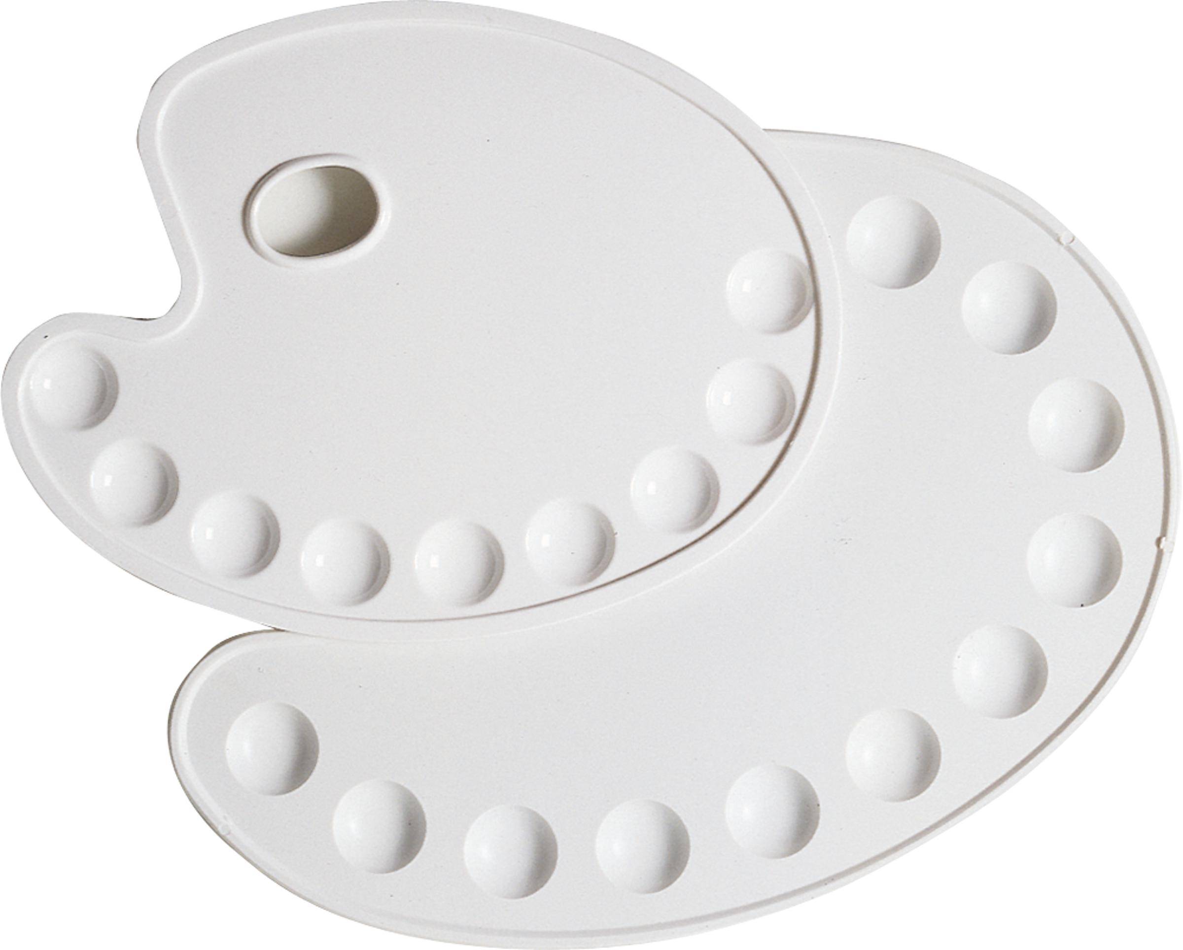 Plastpalett, oval