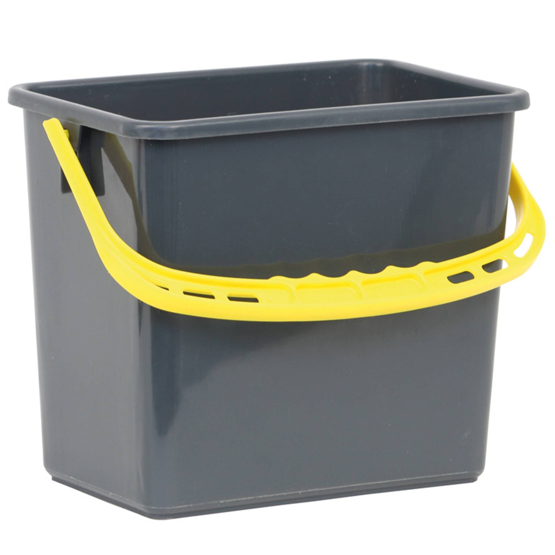 Hink 6L Grå/Gult handtag