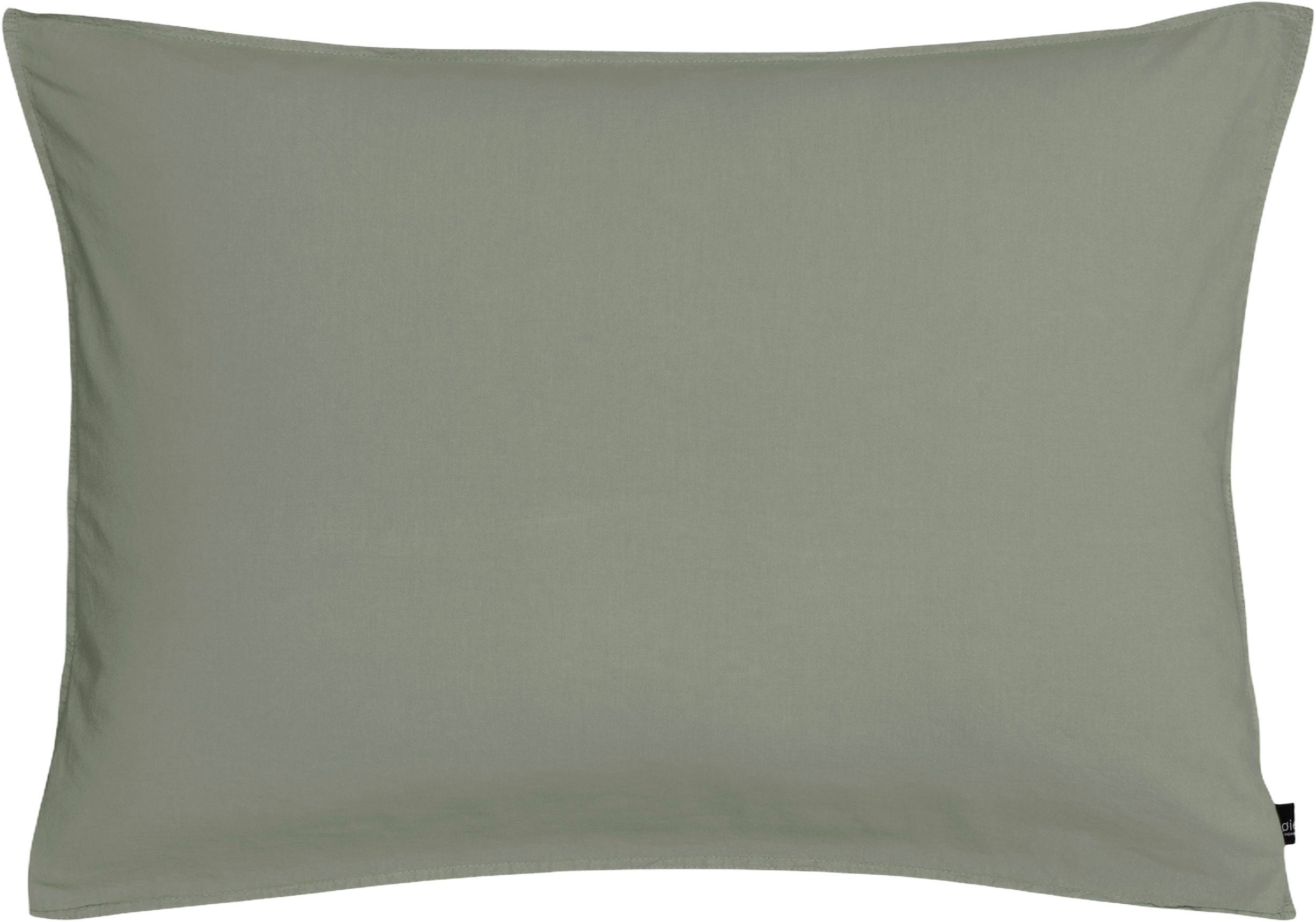 Høie Frøya Økologisk Pudebetræk - 50x70cm Kuddöverdrag Från Magasin - Dæmpet Grøn (50x70cm)