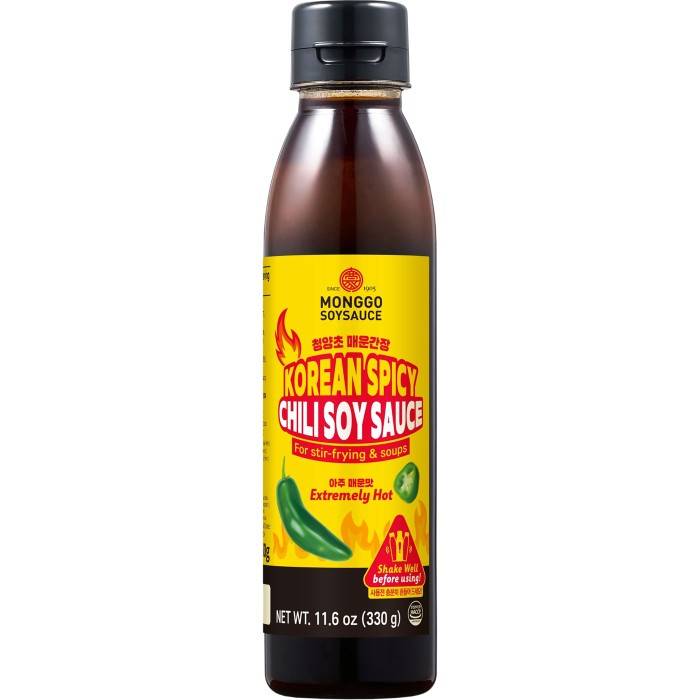 MONGGO Korean Chili Soy Sauce Extremely Hot 330g