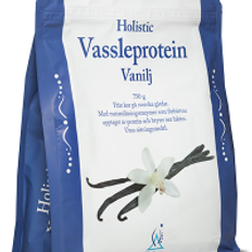 Holistic Vassleprotein Vanilj 750 g ”Mängdrabatt”