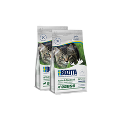 Bozita Katt Active & Sterilized Grain Free Lamb 10 kg x 2