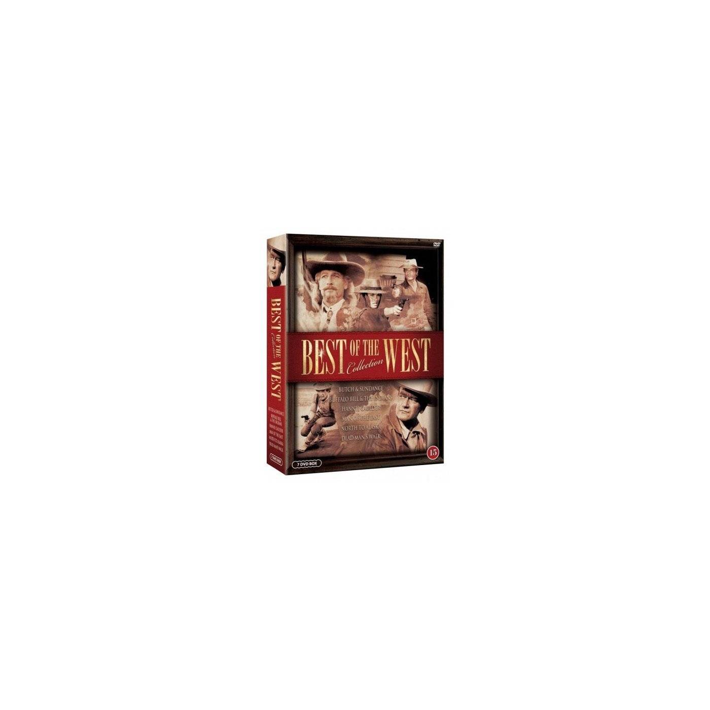 Best of the West (7-disc) - DVD - John Wayne, Terence Hill, Tom Berenger, Paul Newman and many more