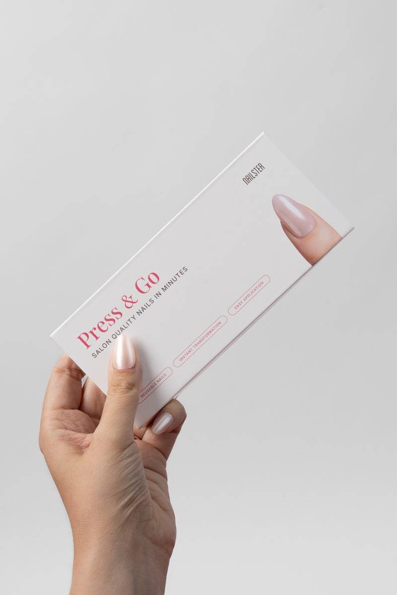 Press & Go - Classic Glazed - Almond - Press & Go - Nailster