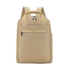 Ryggsäck Lynx Nylon och Läder 15.6" Coffee