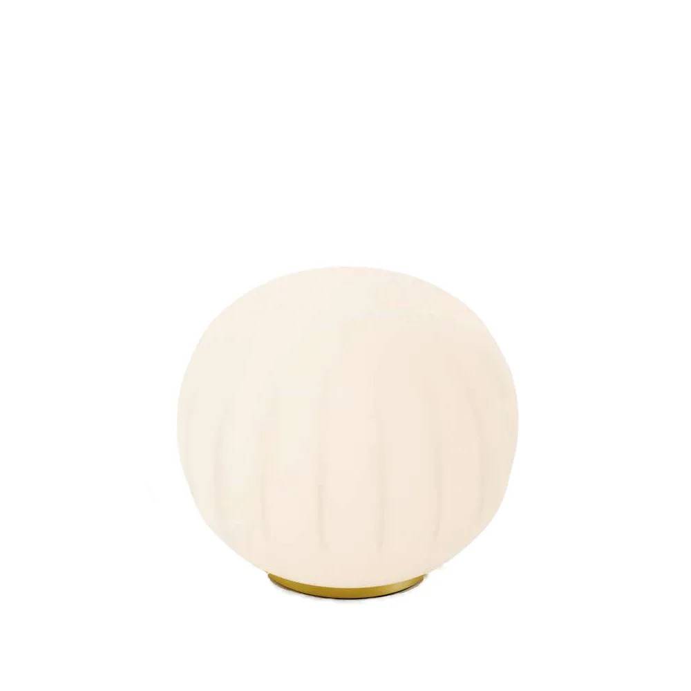 Luceplan Lita bordslampa ø30 cm, mässingsockel