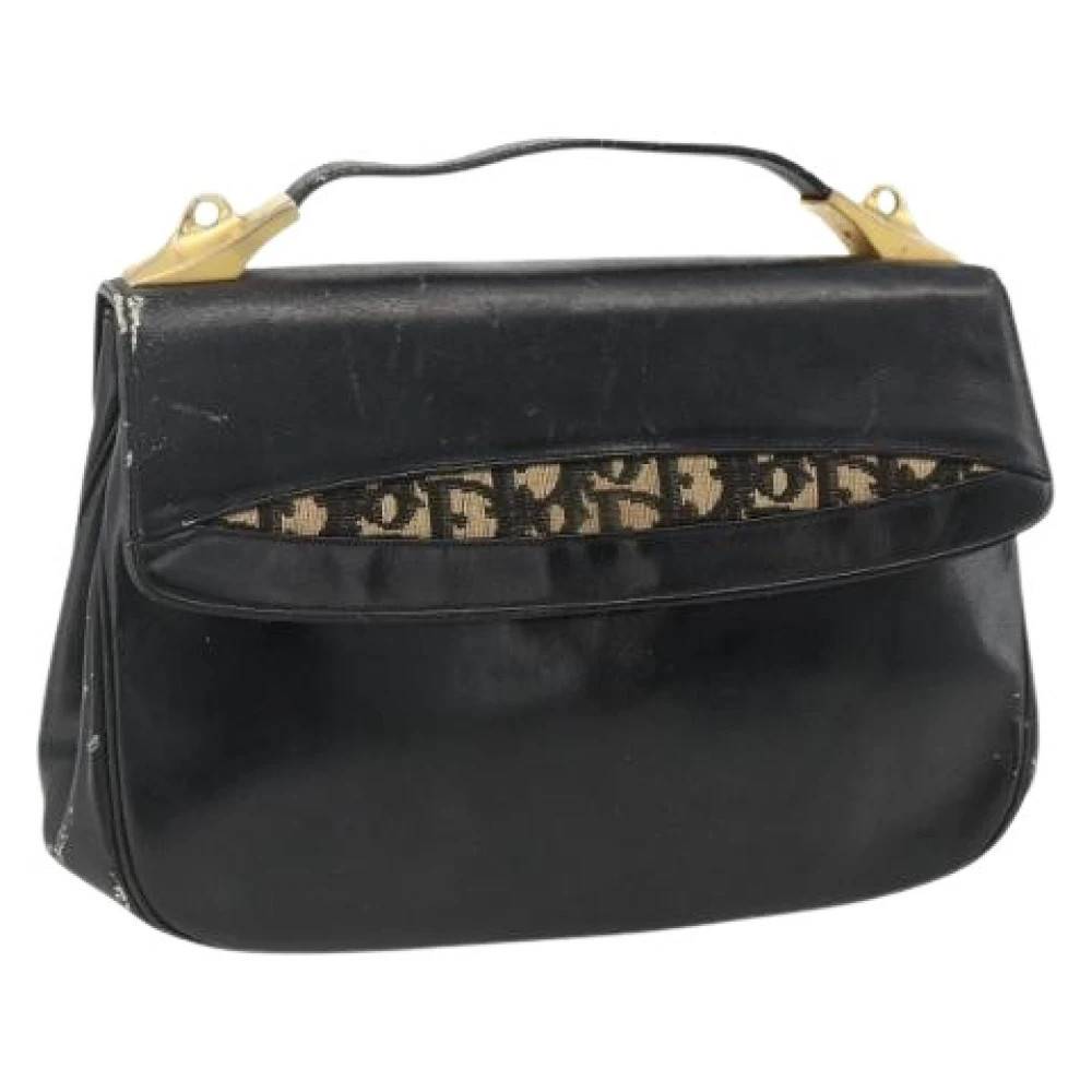 Dior Vintage Pre-owned Vintage Håndtaske - Vintage - Dame - Sort - ONE SIZE - Uld