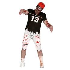 Zombie Football Spieler Kostüm XL - 54/56
