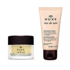 Nuxe - Rêve de Miel Honey Lip Balm 15 ml + Nuxe - Rêve de Miel Hand and Nail Cream 50 ml