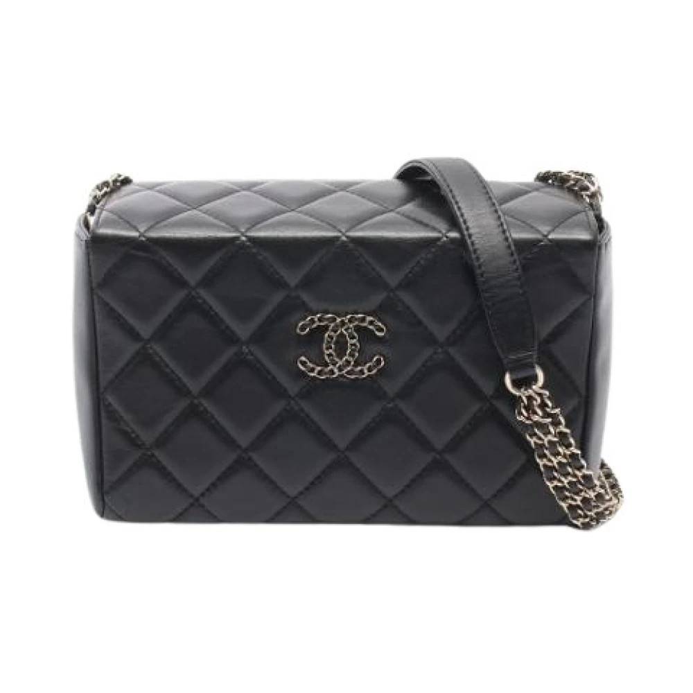 Chanel Vintage Pre-owned Laeder chanel-tasker - Vintage - Dame - Sort - ONE SIZE -