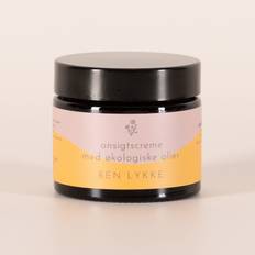 REN LYKKE ansigtscreme - 50 ml i krukke - Creme med økologiske olier, B-vitamin, niacinamid og panthenol