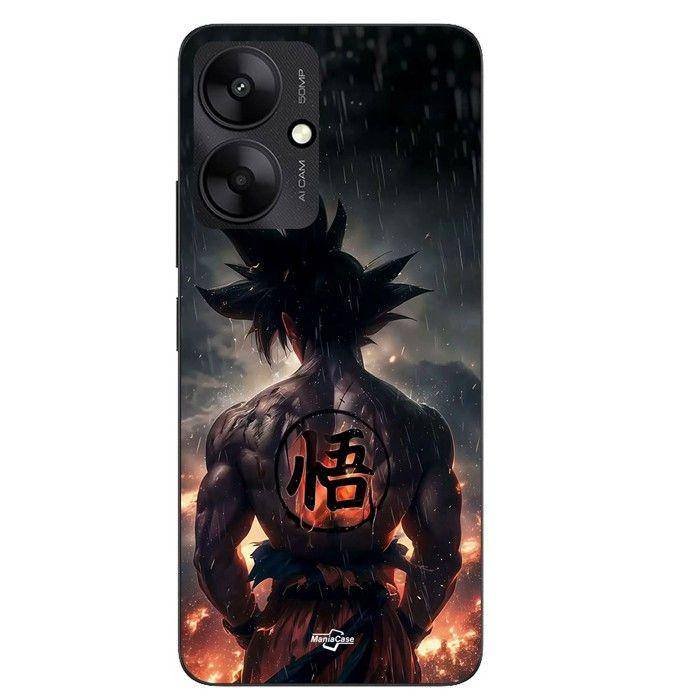 Coque Pour Xiaomi Redmi 13C 5g Dragon Ball Goku Kanji sagesse fan art Maniacase