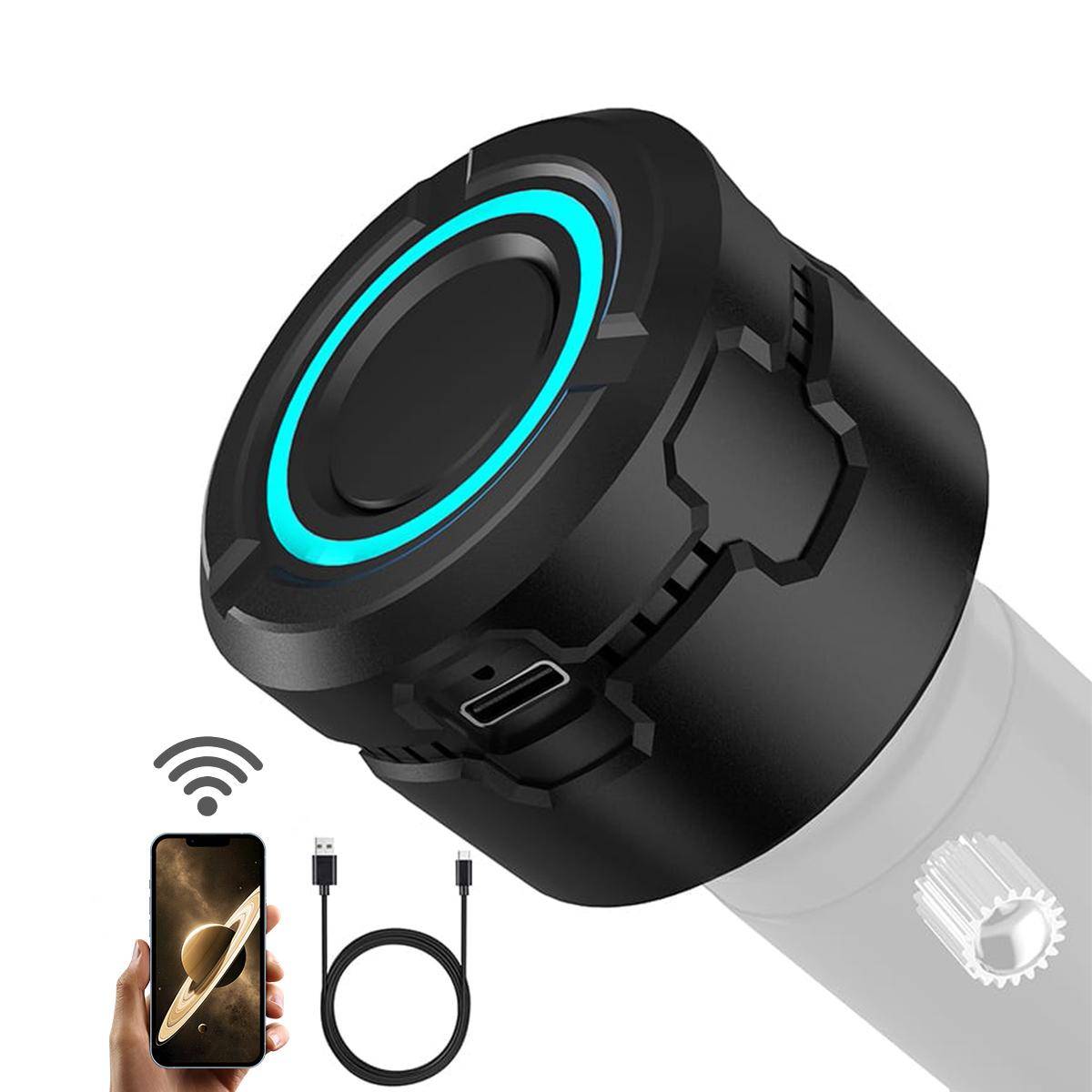 KENTFAITH 4K Solar Eclipse Telescope Electronic Eyepiece with 1600mAh battery for 1.25in Telescope WiFi Connection