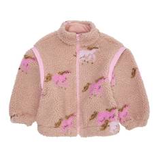 Copenhagen Colors Fleecejakke - Teddy - Removable Sleeves - Rose - Copenhagen Colors - 3 år (98) - Fleecejakke