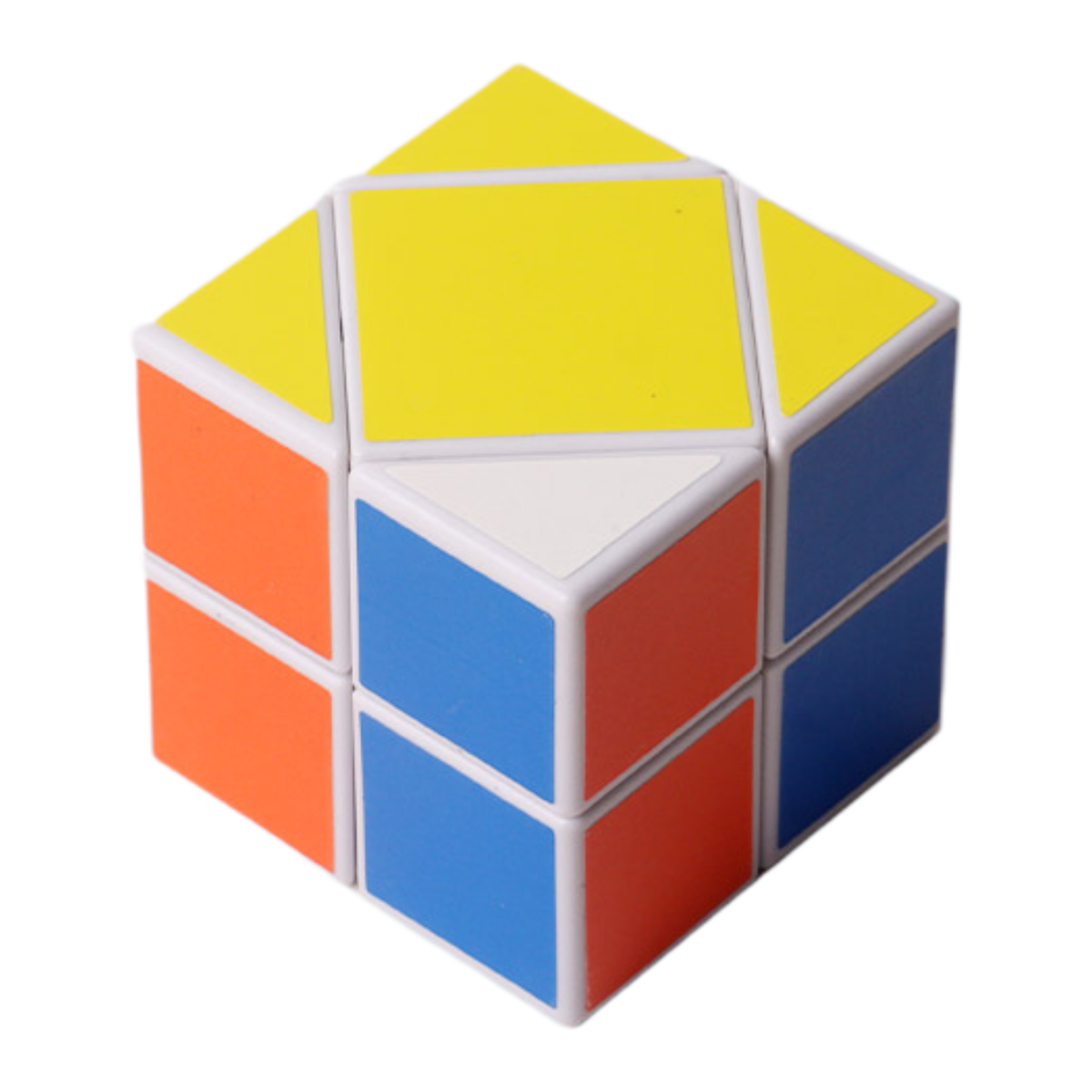 ZePuzzles Domino Skewb White - Professorterning