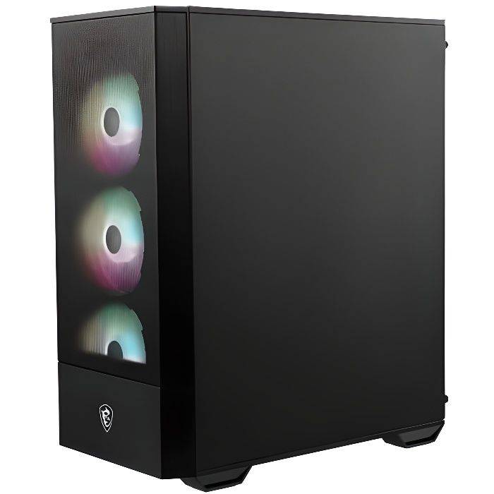 PC Case - MSI - MAG FORGE 112R - Black - ATX / EPS - Mid-Tower