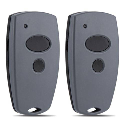 YuliSpy garagedörröppnare handsändare kompatibel med 868Mhz Marantec Digital 302, 384, 304, 313, 321, 323, 131 868 fjärrkontroll 2 delar
