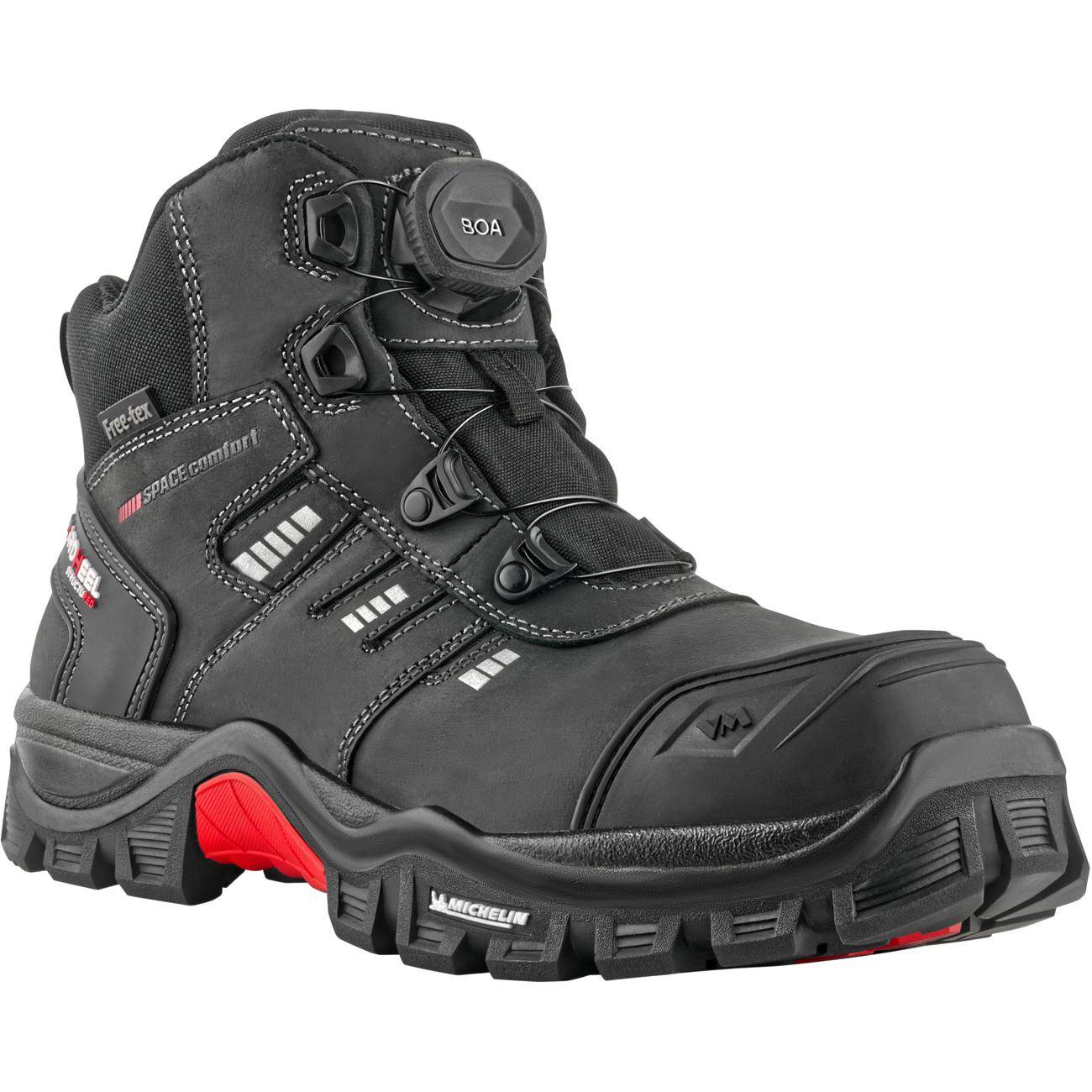 VM Footwear 7130-S3 Buffalo ankle safety shoes / Sikkerhedssko Farve 45.