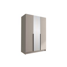 Herrljunga Garderob med Spegel 150 cm - Kashmir/Svart & garderobssystem Beige,Svart