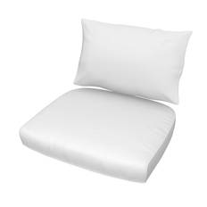 IKEA - Plymåset till Stockholm rottingfåtölj, Absolute White, Linne - Bemz