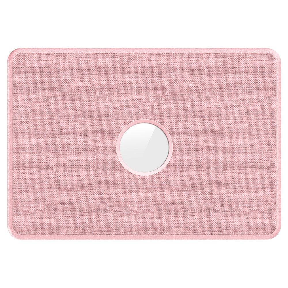 MacBook Neo 13 A18 Pro (2026) EIDERWOOD Cover m. Udskæring til Logo & Ståfunktion - Lyserød